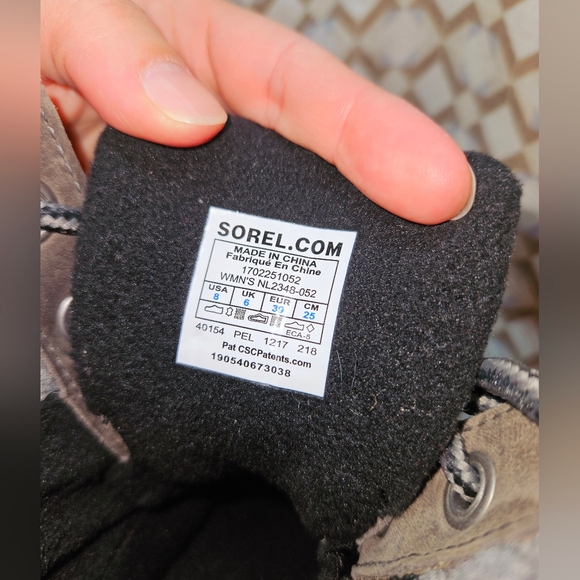 Womans Sorel Boots Tan size 7.5 - Picture 3 of 11